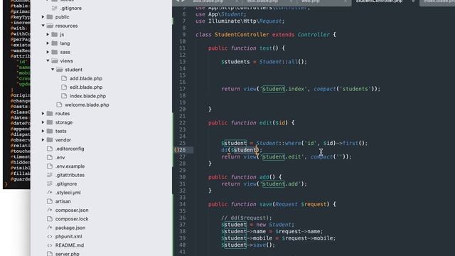 How to show data in Edit Form in Laravel - Laravel 7.4 tutorial in Hindi in 2022