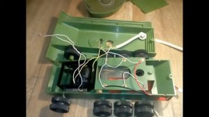 Танк СССР электромеханический. Tank toy USSR.