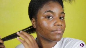 Silk Press On 4C Hair | I Saw Brad Mondo React So I Tried And... Yeah| Nicola Welsh