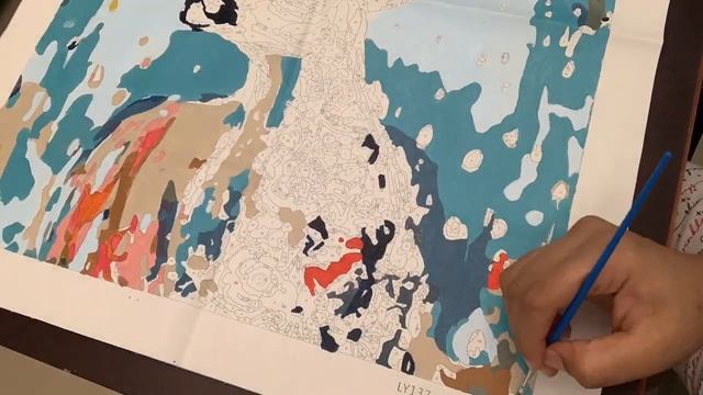 My First Painting By Numbers | Start to Finish ! Rolita’s World| смотреть онлайн