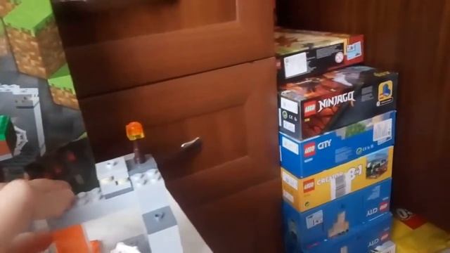 Обзор на набор лего майнкрафт 21166 заброшенная шахта смотреть онлайн