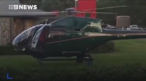 Австралиец прилетел в «Макдоналдс» на вертолёте