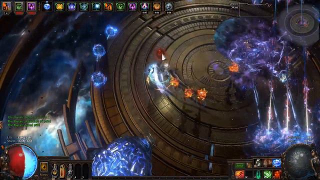 Path of Exile 3.18 Elementalist Flame Golem - Maven Fight смотреть онлайн