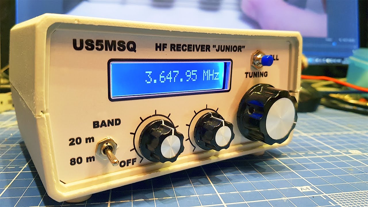JUNIOR SSB Приемник от US5MSQ смотреть онлайн