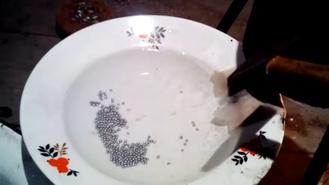 Литье дроби N4-6 в домашних условиях. смотреть онлайн