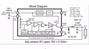 Corrected LM2575 Switching Power supply