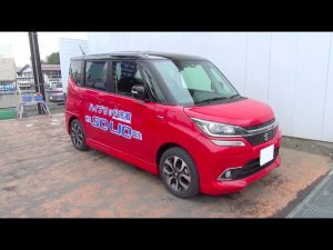 2015 SUZUKI SOLIO BANDIT HYBRID MV (Интерьер и экстерьер) Японского автомобиля с правым рулём.
