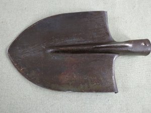 Лопата штыковая "НШЗ" 1947 г. СССР . Кованая 2 мм. Оригинал.