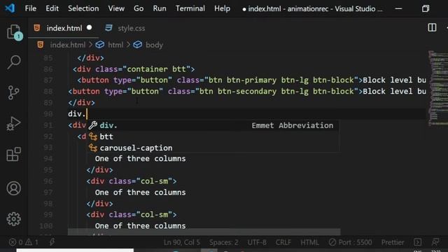 Create a website by using two steps||BootStrap tutorial for beginners