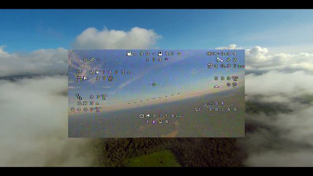 Fpv 1280mhz + Lora 868mhz = 37km. смотреть онлайн