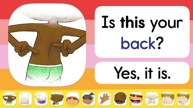 Body Parts Vocabulary and Pattern Practice for Kids - ELF Kids Videos смотреть онлайн