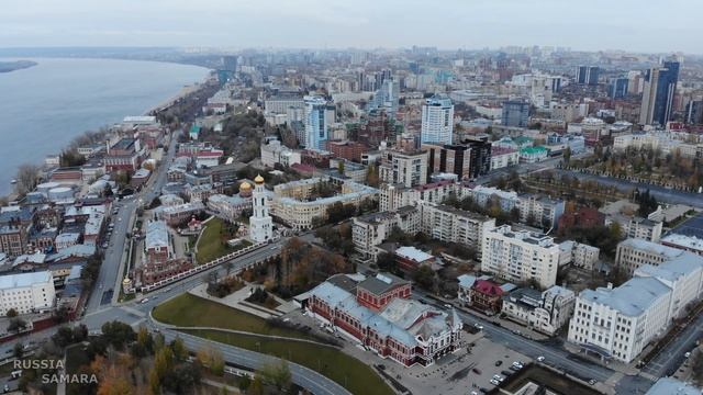 Прогулка по Ленинскому району / Иверский монастырь / город Самара / Russia