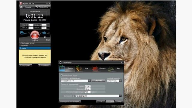 Обзор HyperCam 3.5 прога для записи экрана смотреть онлайн