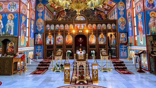 Успение Богородично - Тропар - Глас 1 / Храм "Рождество Христово"