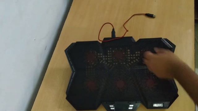 Tukzer RGB Laptop Cooling Pad | Portable Slim Quiet USB Powered Gaming | CPU Temperature Test | смотреть онлайн