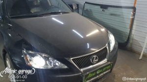 Lexus IS250 замена линз на бидиодные Diliht Triled