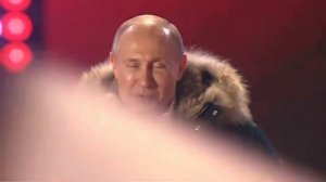 Путин Празднует Победу и Благодарит Народ