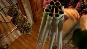 Полезные Советы Ёлка из ПВХ-труб