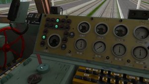 Запуск электровоза ВЛ80к (RTS)