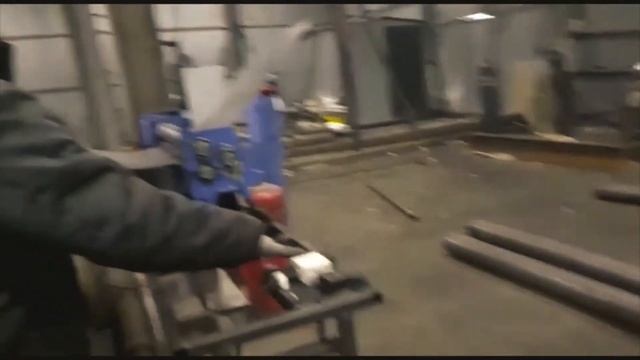 Вальцы AZMT-V600 / Радиусная вальцовка обечайки оставляя непрокатанные участки