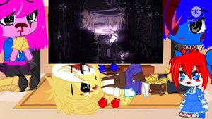 Poppy playtime react to afton family memes Michael 1/5