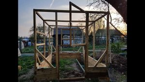 ТЕПЛИЦА из лиственницы СВОИМИ РУКАМИ / I BUILT the greenhouse MYSELF