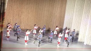 Образцовый танцевальный коллектив "Кашпал"  - Тувинский танец "Декей - оо" (г Чадан)