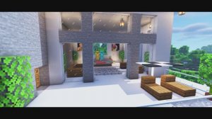 Майнкрафт (Minecraft) - Современная вилла, как построить