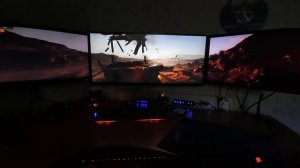 3 мониторная конфигурация, одно из ответов на "зачем 3 монитора"