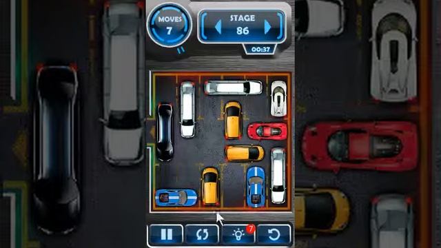 Stage 86 - Unblock Car - 3 Stars Guide - Easy Level - Android App