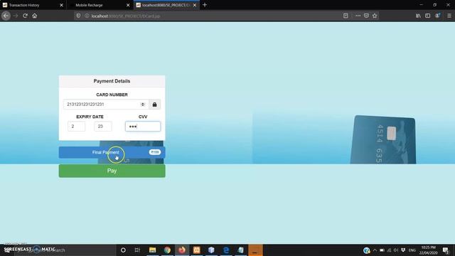 Mobile recharge and bill payment web application using JSP and JAVA Servlet смотреть онлайн