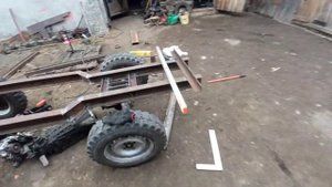 Минитрактор классика. Рама.