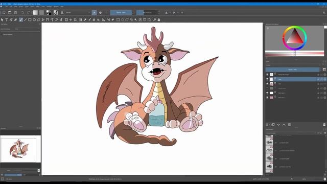 HOW TO EASILY ADD HIGHLIGHTS AND SHADOWS IN KRITA (STEP BY STEP TUTORIAL)