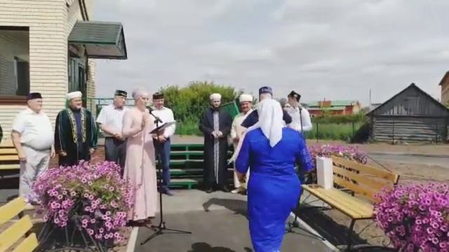 Торжественное открытие новой мечети в селе Билярск смотреть онлайн
