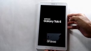 Samsung Galaxy Tab E Hard Reset