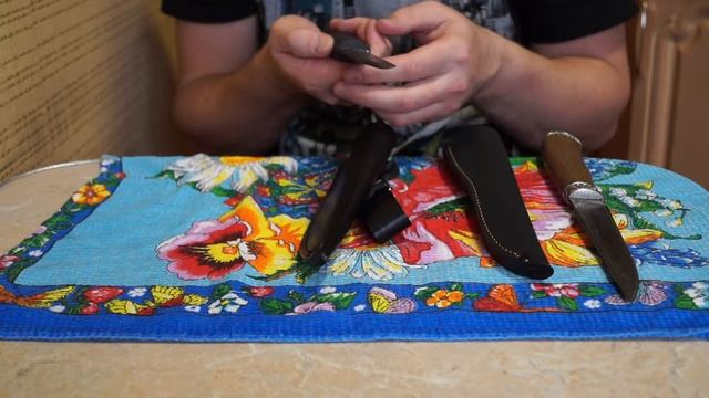 Обзор ножей Кизляр Таран от Кизляр и нож Рыбак 1 от Ножевого двора +и ножа Кизляр Таран смотреть онлайн