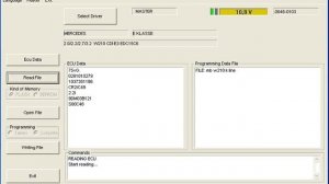 AES Universal Flasher - MB EDC15C6 - K Line Test