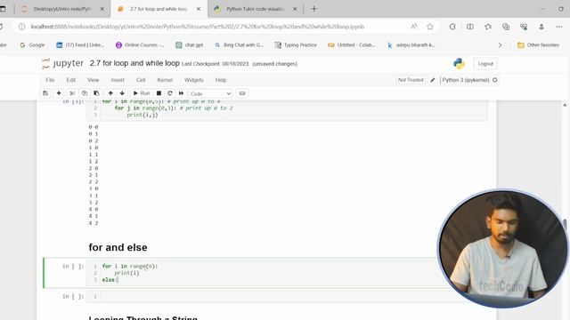 Python Loops Tutorial: Mastering For and While Loops |#part 2.7 | python course
