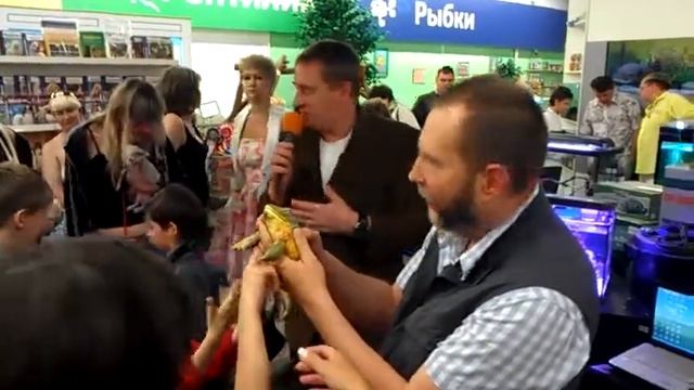 Трехлетие КосмоЗоо - Лягушка-водонос смотреть онлайн