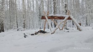 По свежему снегу