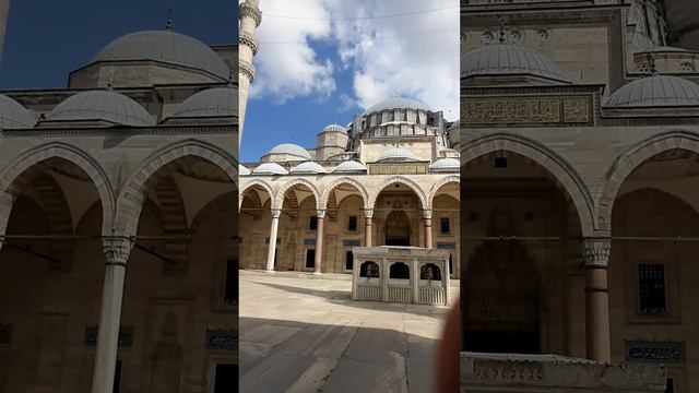 This is the very place where Sultan Suleiman the Magnificent and daughter Mihrimah are buried.