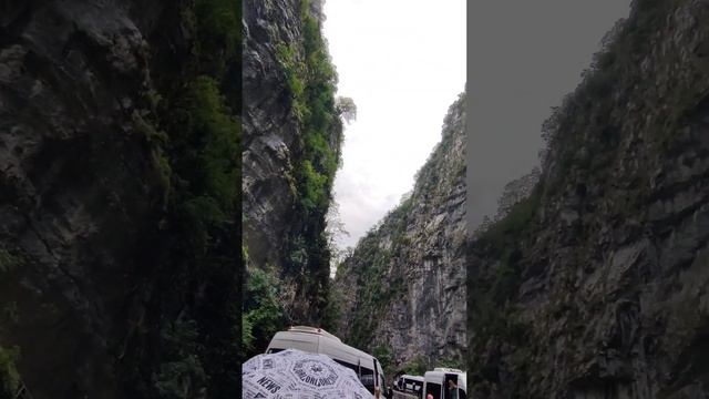 Юпшарский каньон Каменный мешок Абхазия смотреть онлайн