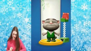 Мой Говорящий Том 2 котик Том приболел My Talking Tom готовимся к праздникам