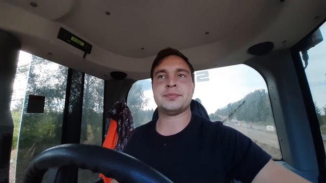Профилирую грунт на Автогрейдере! День на другом объекте.