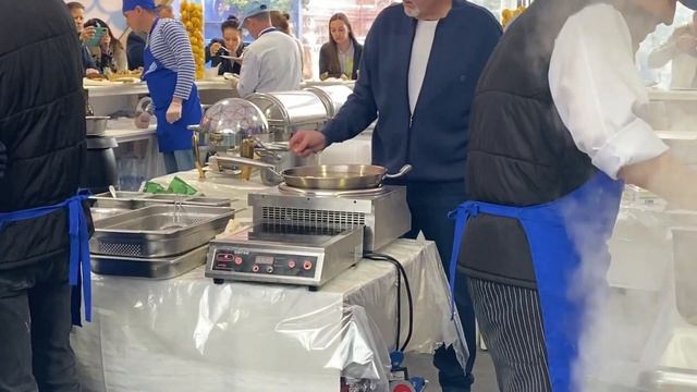 Рыбная неделя в Москве ? ? ? ? Какие вкусняшки готовят, что продают на рыбном рынке