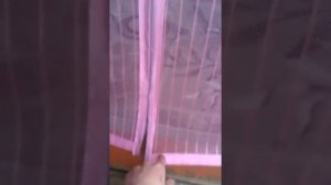 Установка дверной антимоскитной сетки