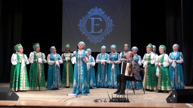 Народный хор ветеранов русской песни «Елизаветинский» «Девичья вечерняя» смотреть онлайн
