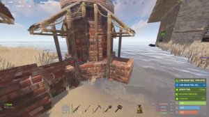 Мирный Rust PvE с фолловерами
