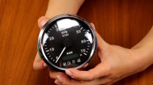 Тахометр со счетчиком моточасов и аварийной сигнализацией KUS