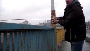 Электрокатушка . Таганский мост 17 .12 19г.Запорожье .